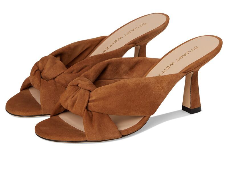スチュアート ワイツマン レディース シューズ ヒール Stuart Weitzman Soplaya Slide 75 Toasted Almond