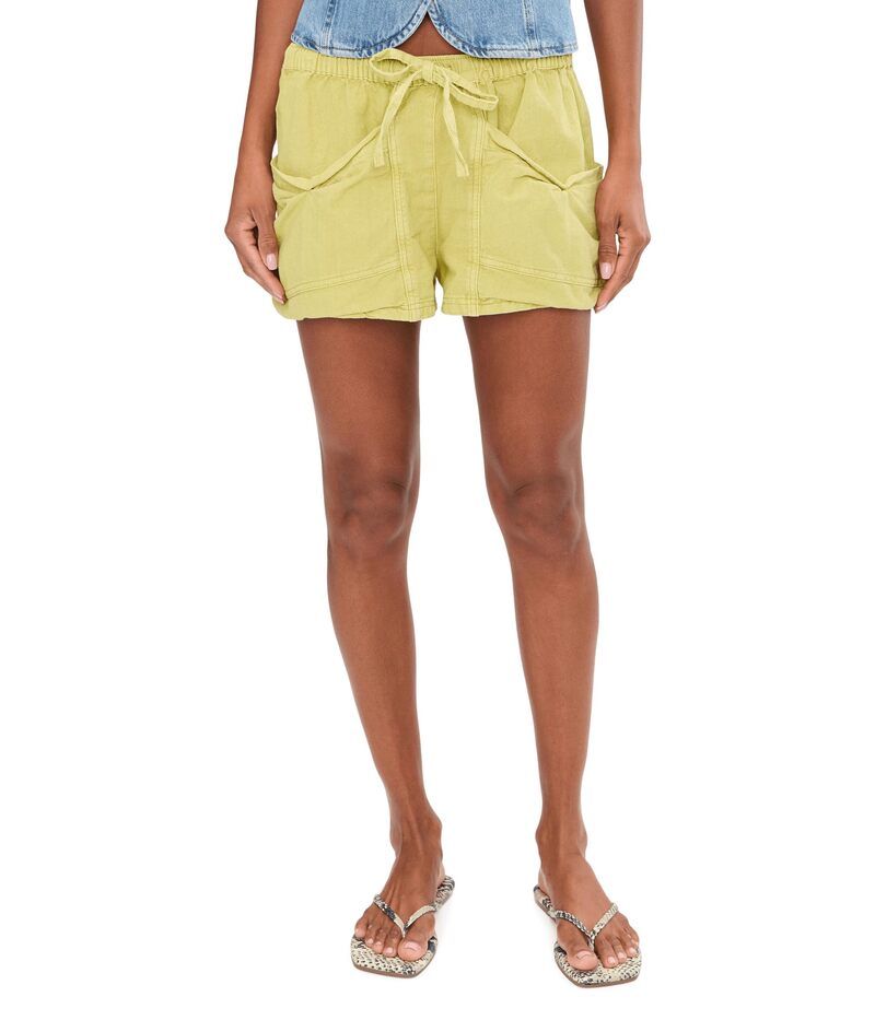 フリーピープル レディース ボトムス ハーフパンツ・ショーツ ショートパンツ Free People Good Fortune Shorts Warm Olives