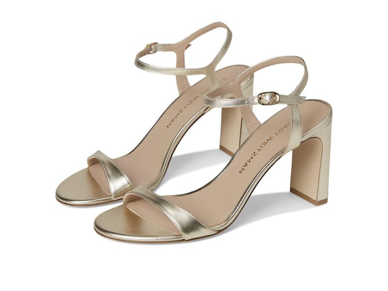 スチュアート ワイツマン レディース シューズ ヒール Stuart Weitzman Babette 85 Light Gold ゴールド