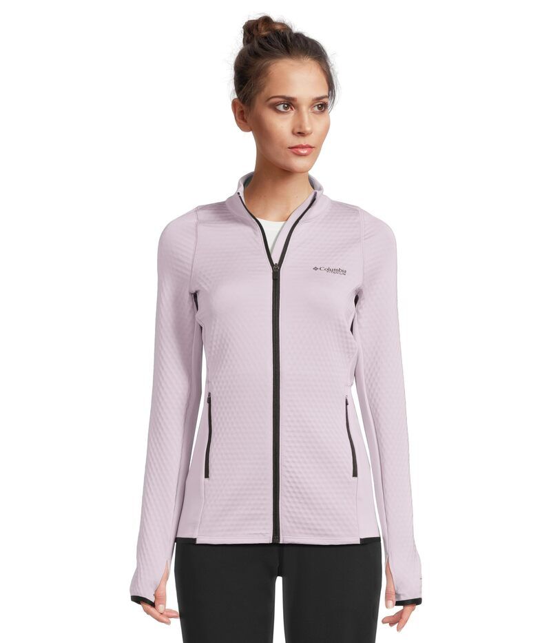 コロンビア レディース アウター コート Columbia Crystaleaf OmniHeat Helix Full Zip Lavender Pearl パール