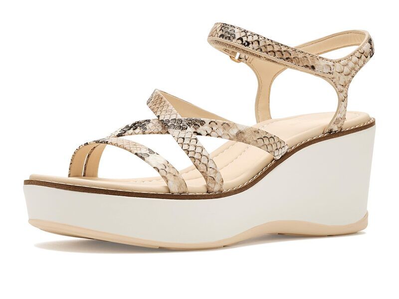 コールハーン レディース シューズ ヒール Cole Haan Grand Ambition Azzura Strappy Sndl Mojave Snake Print LeatherPowder
