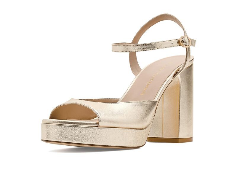 スチュアート ワイツマン レディース シューズ ヒール プラットフォーム Stuart Weitzman Dayna II Platform Light Gold ゴールド