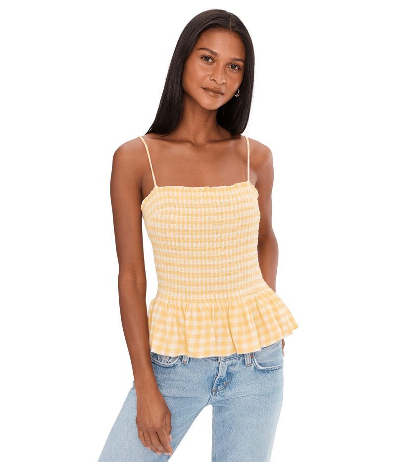 フリーピープル レディース トップス シャツ Free People Sundance Tank Dandelion Combo
