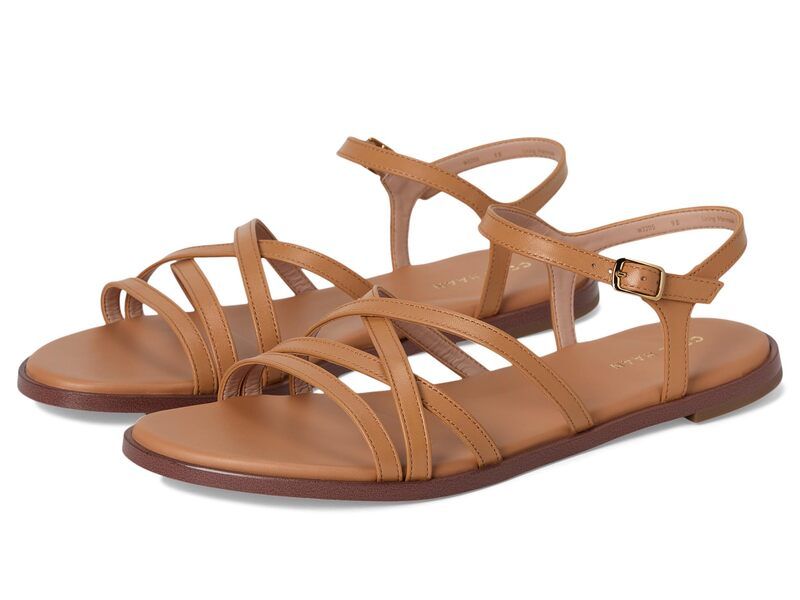 コールハーン レディース シューズ サンダル Cole Haan Flynn Strappy Sandals Biscuit Leather