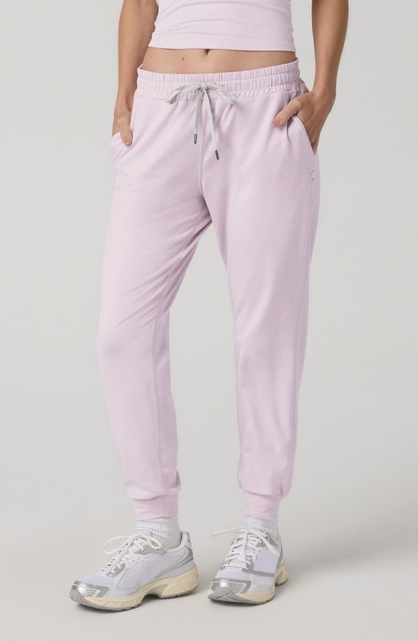 ビュオーリ レディース ボトムス レギンス ニット ジョガーパンツ Vuori DreamKnit Performance Long Joggers Lilac Breeze Heather ヘザー