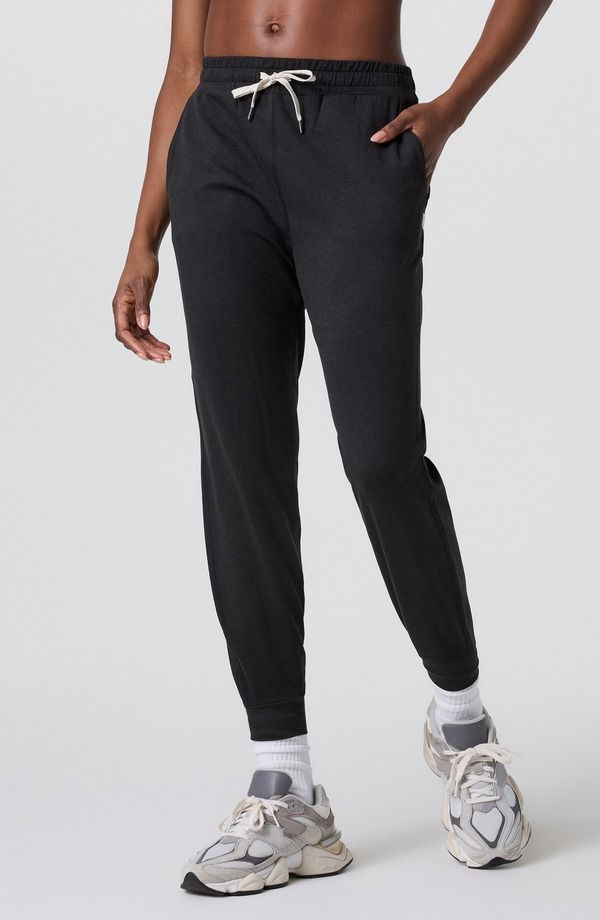 ビュオーリ レディース ボトムス レギンス ニット ジョガーパンツ Vuori DreamKnit Performance Long Joggers Black Heather ブラック