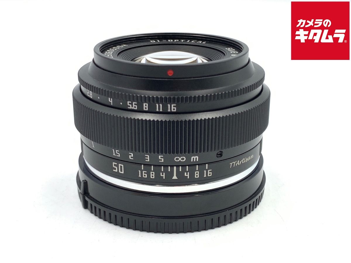 【中古】 【良品】 銘匠光学 TTArtisan 50mm f/2 ソニーE用 ブラック