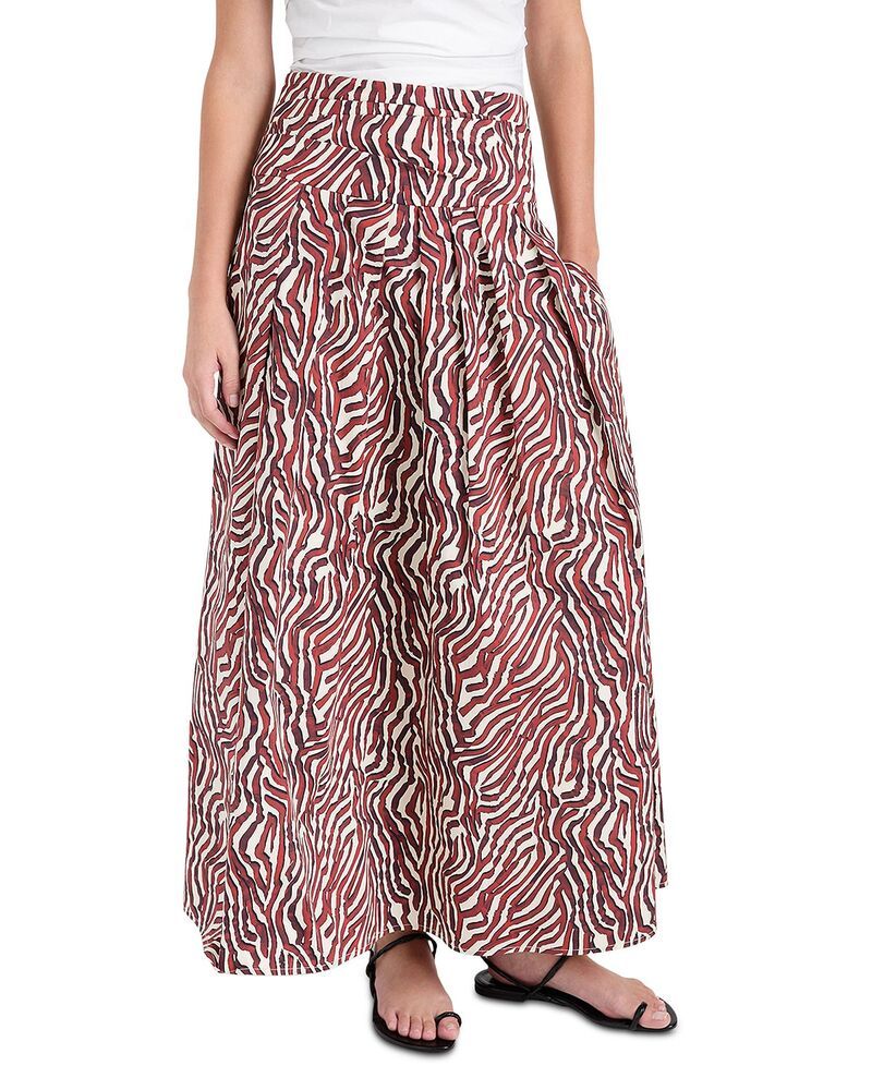 プロエンザ スクーラー レディース ボトムスカート Proenza Schouler White Label Nessa Poplin Skirt Rustcream クリーム