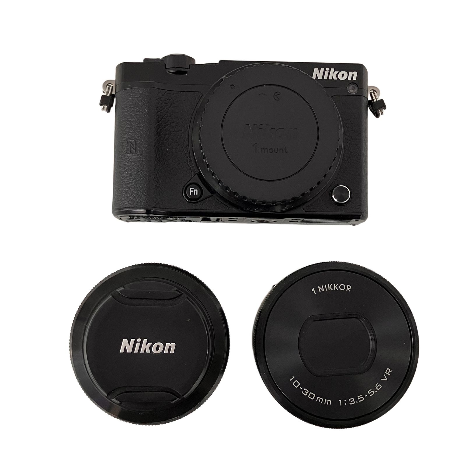 Nikon 1 J5 ダブルレンズキット ミラーレス一眼カメラ 18.5mm f1.8 /10-30mm f3.5-5.6VR ニコン 充電器付き 中古 訳あり Z11324549