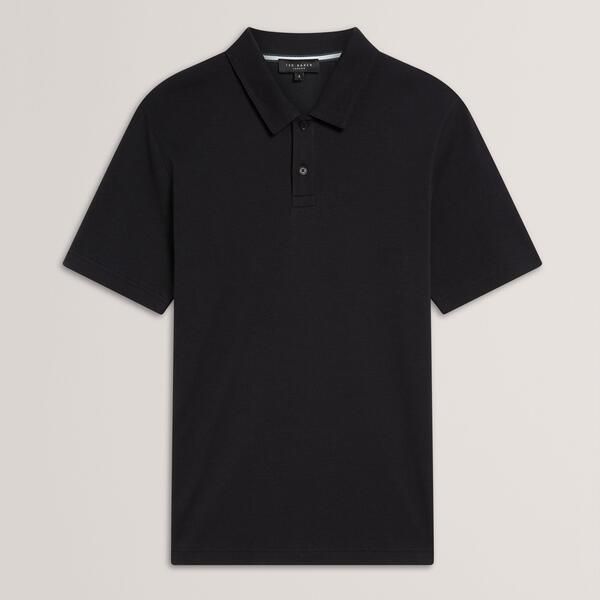 テッドベーカー メンズ トップス ポロシャツ Ted Baker Menshort Sleeve Polo Shirt Black ブラック