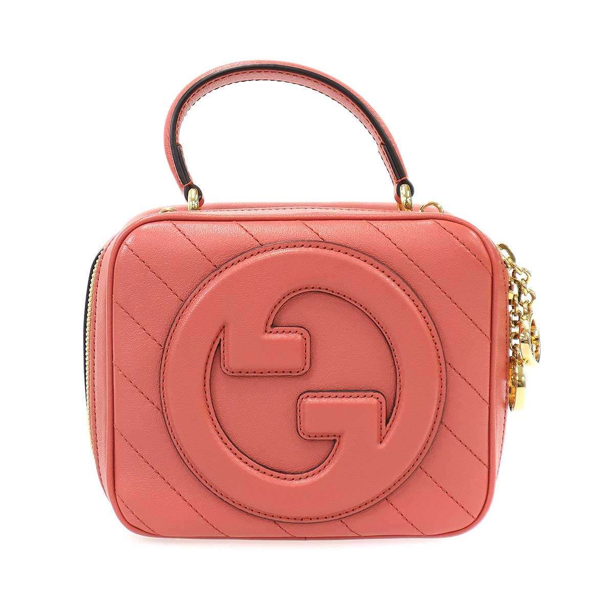 GUCCI グッチ Blondie Top Handle Bag ブロンディ ショルダーバッグ 744434 ピンク