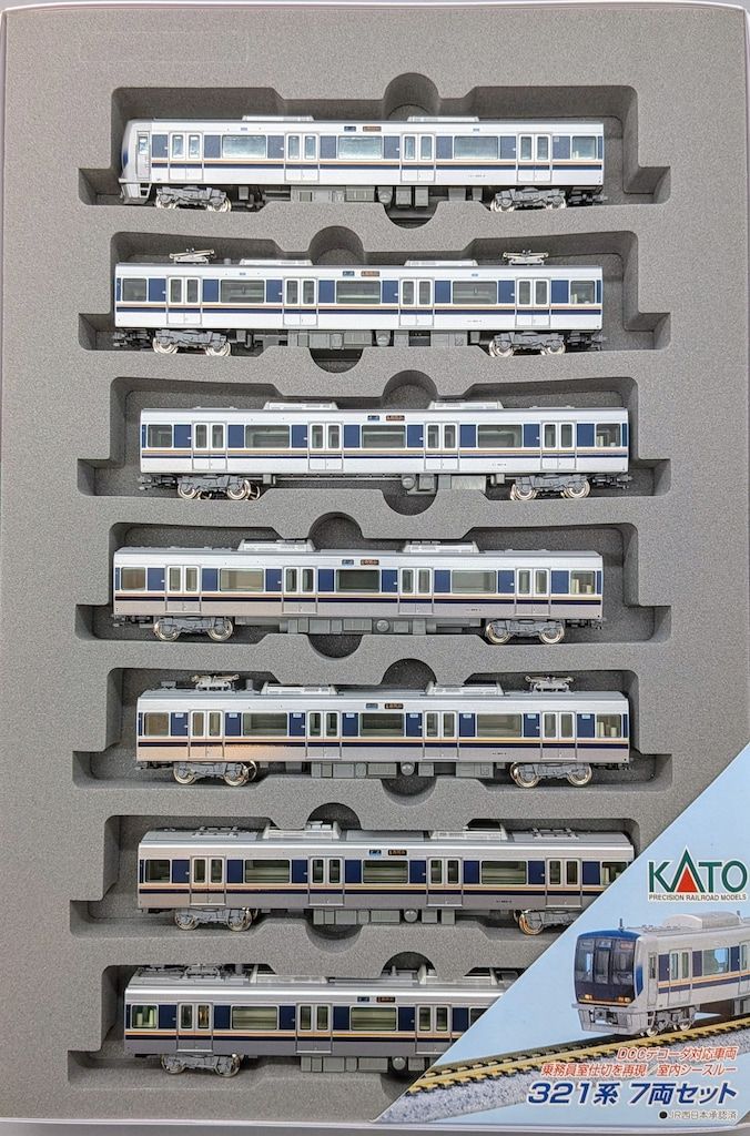 関水金属 KATO Nゲージ 321系7両セット 10-287