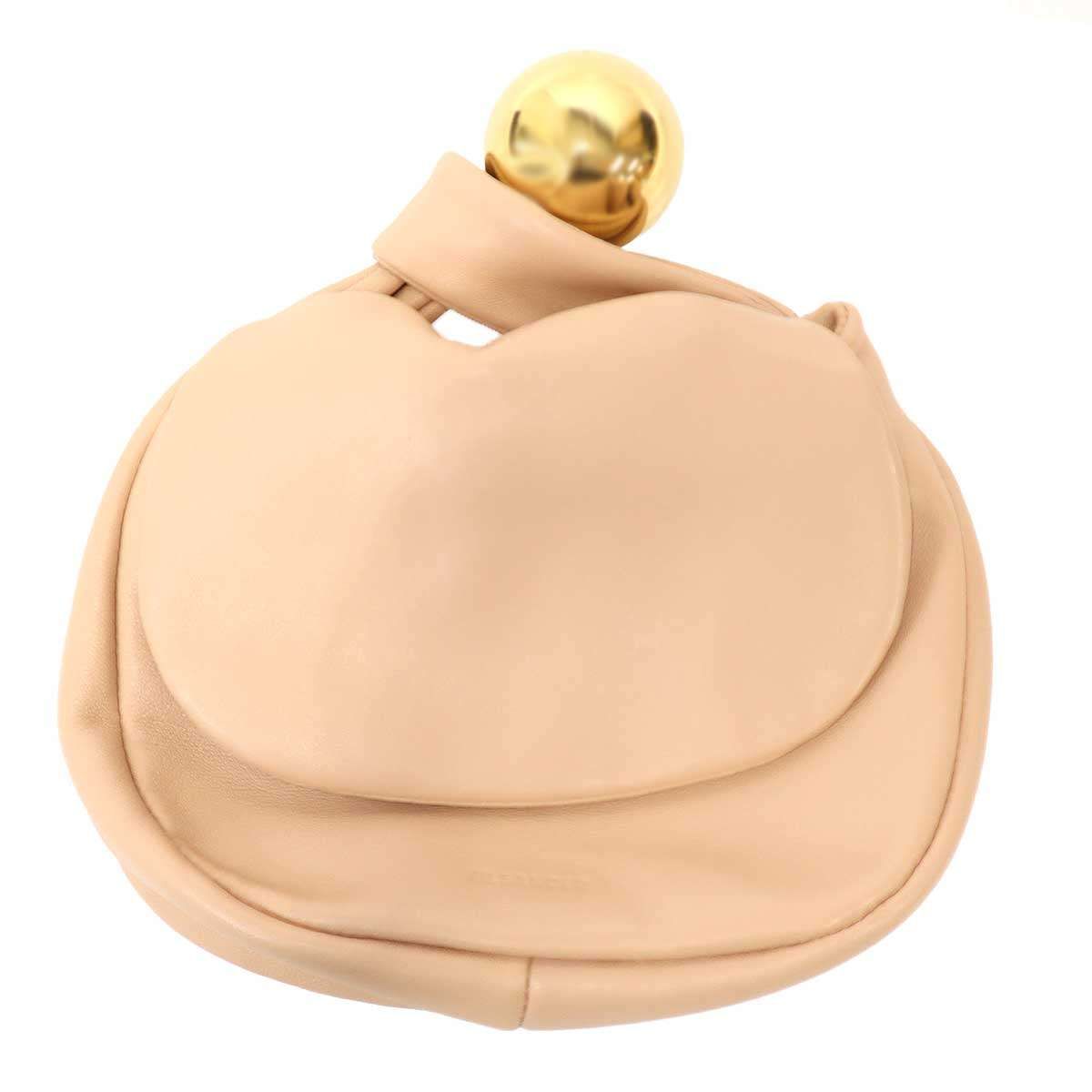 JIL SANDER ジルサンダー SPHERE POUCH スフィアポーチ ベージュ