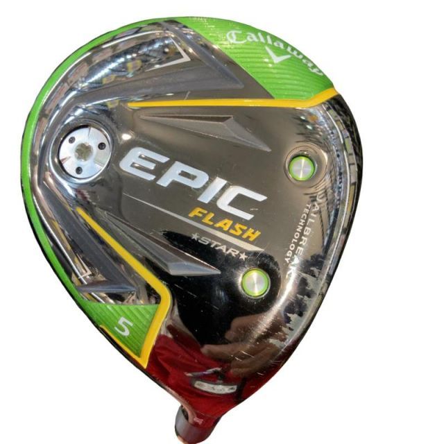 【中古】 キャロウェイ EPIC FLASH STAR 5W フェアウェイウッド FW リシャフト (フレックスその他) メンズ 男性用 右利き 右用 Cランク ゴルフクラブ