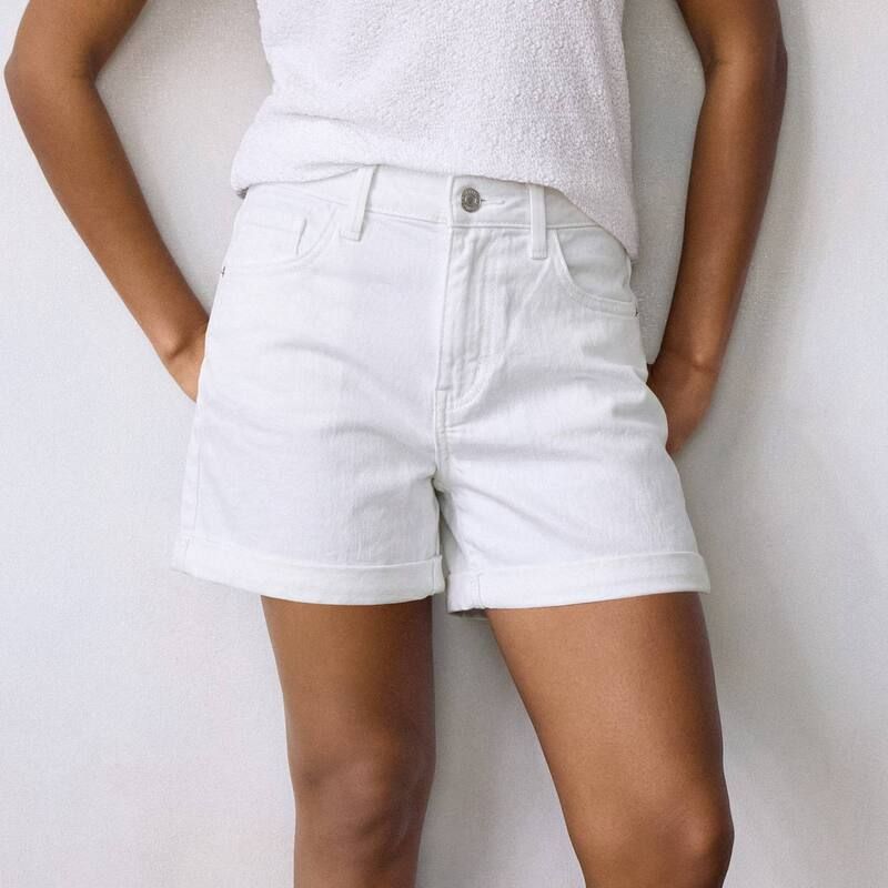 LC Lauren Conrad レディース ボトムス ハーフパンツ・ショーツ ショートパンツ Womens LC Lauren Conrad High Rise 5Inch Rolled Cuff