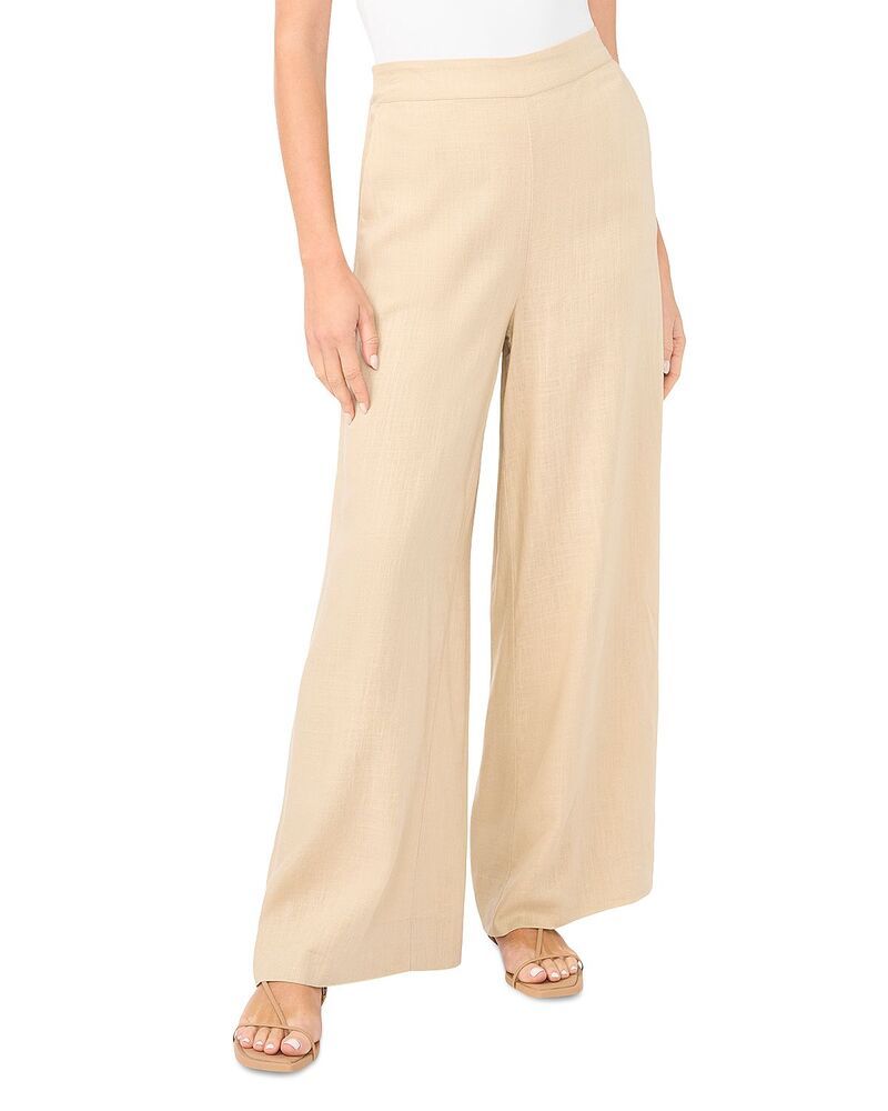 ヴィンスカムート レディース ボトムス カジュアルパンツ ワイドレッグ VINCE CAMUTO Wide Leg Pants Camel キャメル