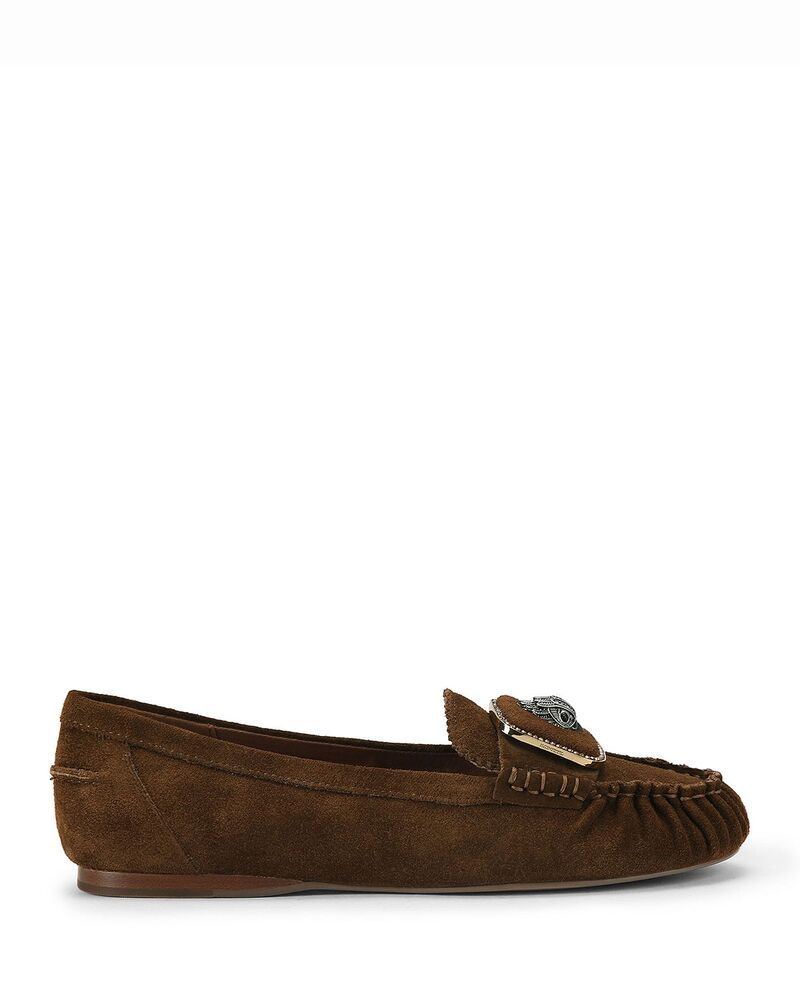 カートジェイガーロンドン レディース シューズ スリッポン・ローファー KURT GEIGER LONDON Womens Pimlico Moccasin Loafers Brown ブラウン
