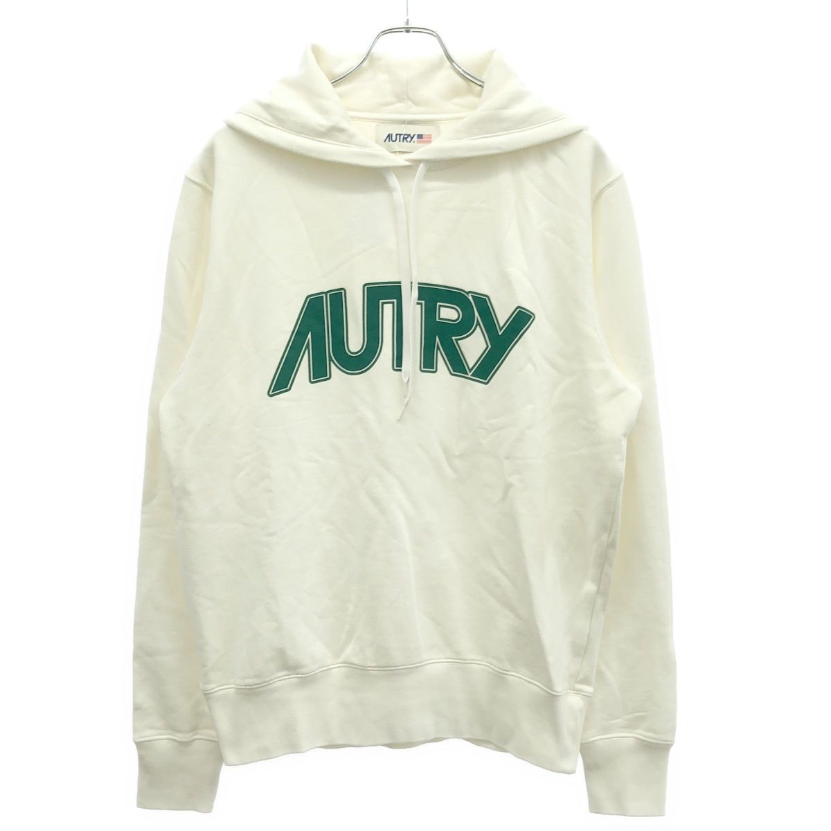 AUTRY オートリー ロゴプリントパーカー HOPM508W アイボリー S