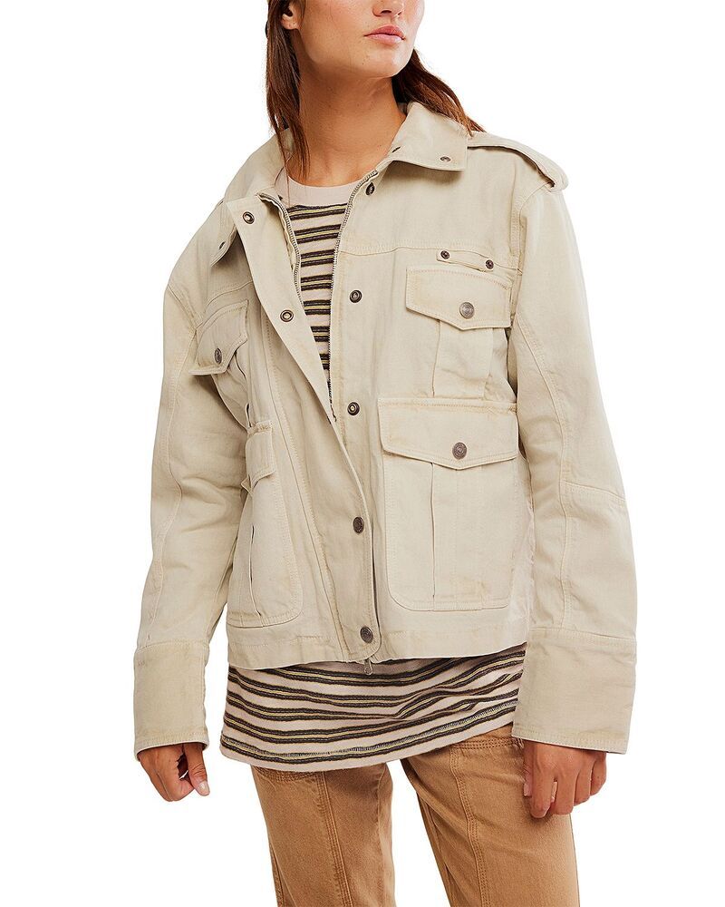 フリーピープル レディース アウター ジャケット・ブルゾン Free People Kali Washed Jacket Morning Oasis