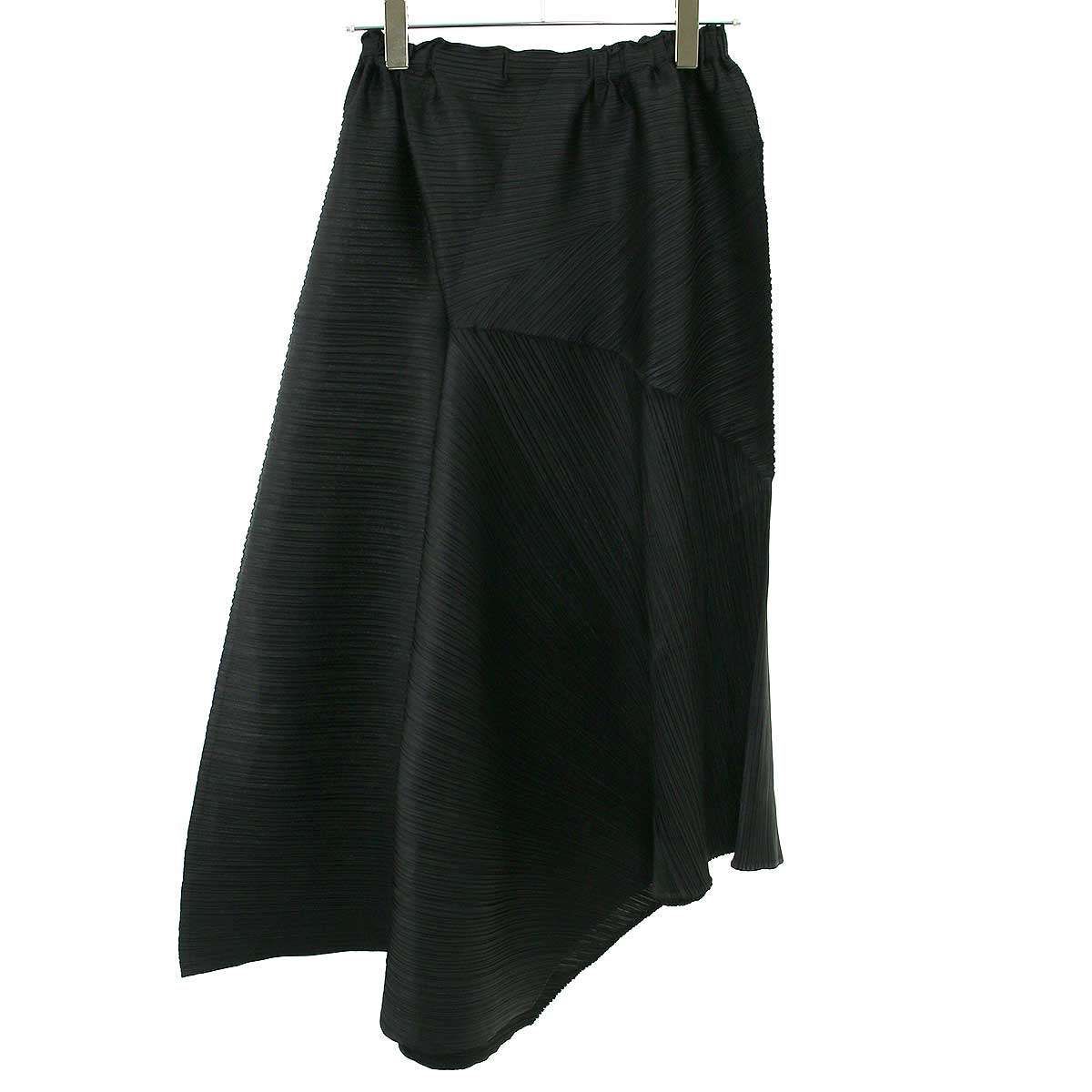 PLEATS PLEASE ISSEY MIYAKE プリーツプリーズ イッセイミヤケ 25AW SPIN SKIRT プリーツスピンスカート PP53JG432 ブラック 5