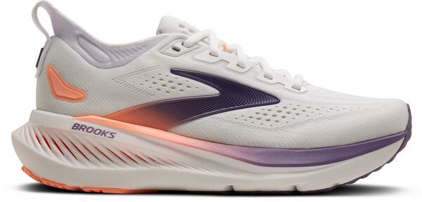 【送料無料】 ブルックス レディース スニーカー シューズ Brooks Womens Glycerin 23 Running Shoes WhiteMulled GrapeClear
