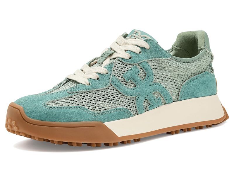 サムエデルマン レディース シューズ スニーカー Sam Edelman Langleyretro Sage SkyAntique Green グリーン