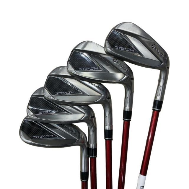 【中古】 テーラーメイド STEALTH 5S レディース アイアンセット IR TENSEI RED TM40(STEALTH IR) (フレックスA) レディース 女性用 右利き 右用 Cランク ゴルフクラブ