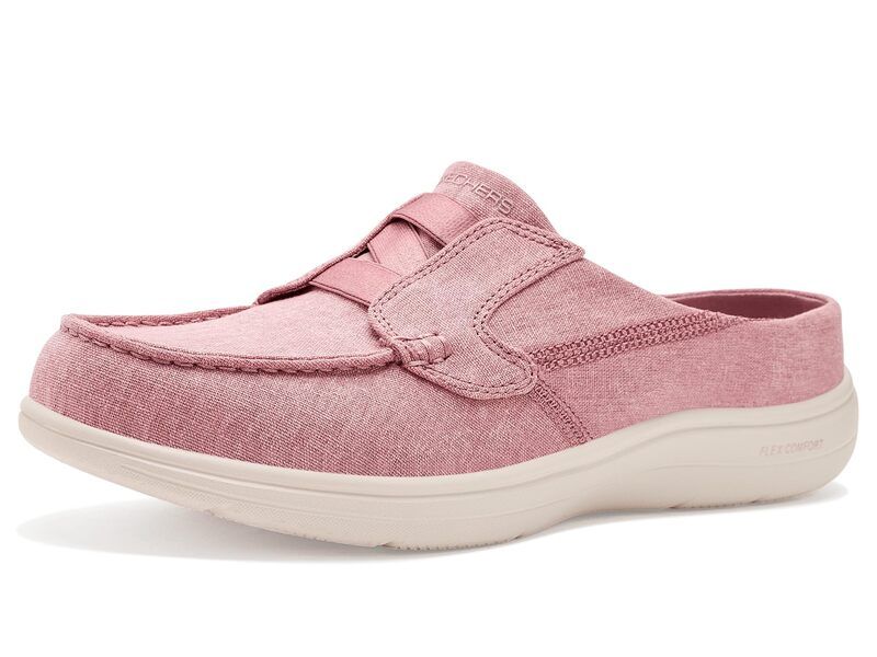 スケッチャーズ レディース シューズ SKECHERS OnTheGo Flex Radiant Boat Mule Dark Rose