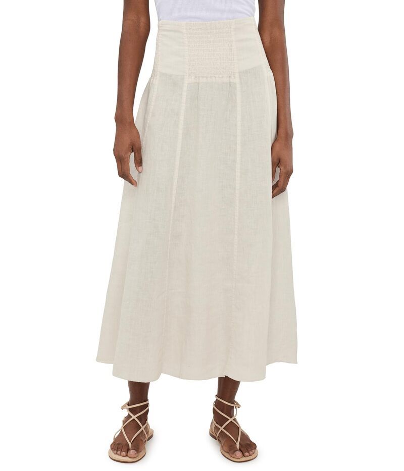 エックスシーブイアイ レディース ボトムスカート XCVI Blake Skirt Sonic Silver シルバー