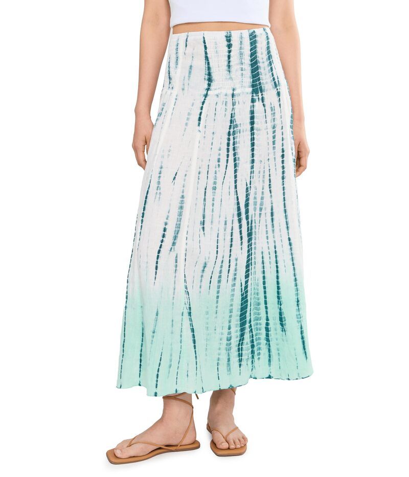 エックスシーブイアイ レディース ボトムスカート XCVI Blake Skirt Elixir Wash Colossus