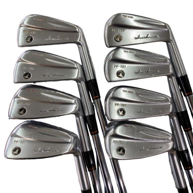 本間ゴルフ TOUR MODEL PP-737 アイアン　8本セット 中古】 本間ゴルフ PP-737 ツアーモデル 8S アイアンセット IR