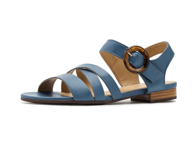 マークジョセフニューヨーク レディース シューズ サンダル Marc Joseph New York Parkside Ave 20 Sandal Atlantic Blue Svelte Grain