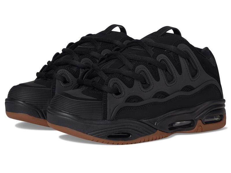 オサイラス メンズ シューズ スニーカー Osiris D3 2001 BlackBlackGum ブラック