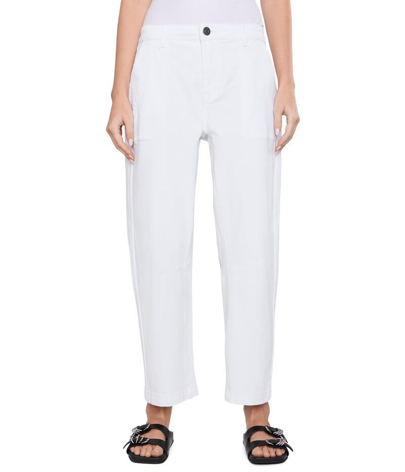 カットフロムザクロス レディース ボトムス デニムパンツ ワイドレッグ Kut From The Kloth Ashton Wide Leg Barrel in Optic White ホワイト