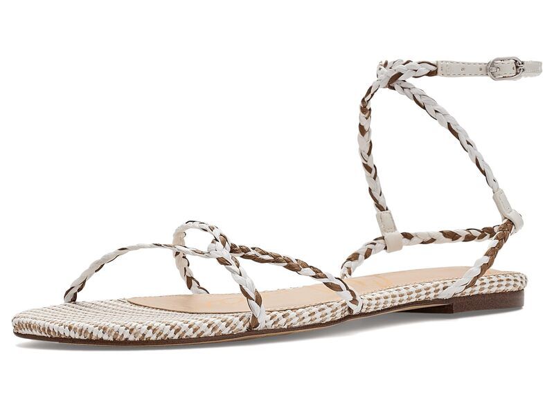 サムエデルマン レディース シューズ サンダル Sam Edelman Ellina Braid Ivory Taupe Mul アイボリー