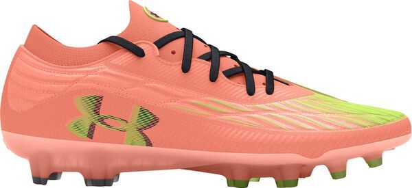アンダーアーマー レディース シューズ スニーカー Under Armour Womens Magnetico Elite 4 FG Soccer Cleats OrangeGreen オレンジ
