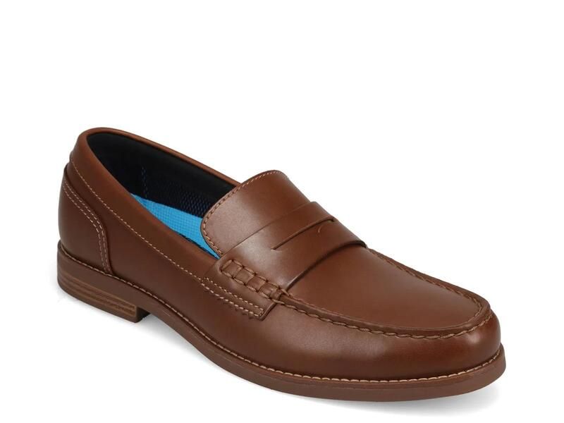 ドッカーズ メンズ シューズ スリッポン・ローファー DockersPembroke Penny Loafer Dark Tan タン