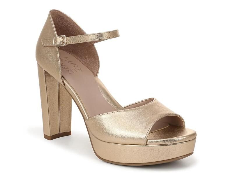 ナチュライザー レディース シューズ サンダル プラットフォーム NaturalizerNovi Platform Sandal Champagne シャンパン