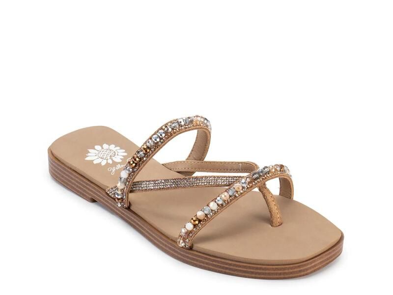 イエローボックス レディース シューズ サンダル Yellow BoxLela Sandal Natural BeigeMulticolor ベージュ
