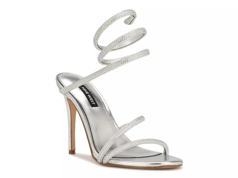 ナインウェスト レディース シューズ サンダル Nine WestMaskil Sandal Silver Metallic シルバー