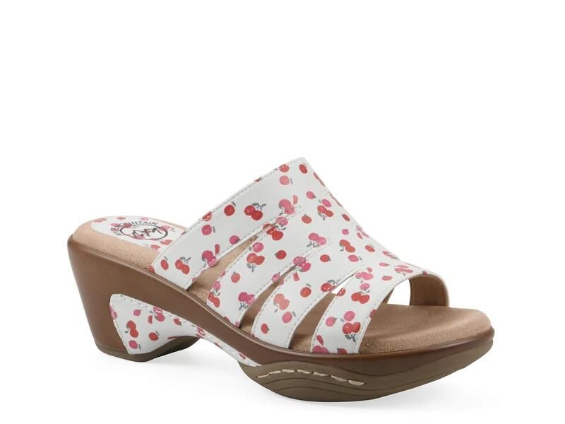 ホワイトマウンテン レディース シューズ サンダル プラットフォーム White MountainValora Platform Sandal Cherry Red レッド