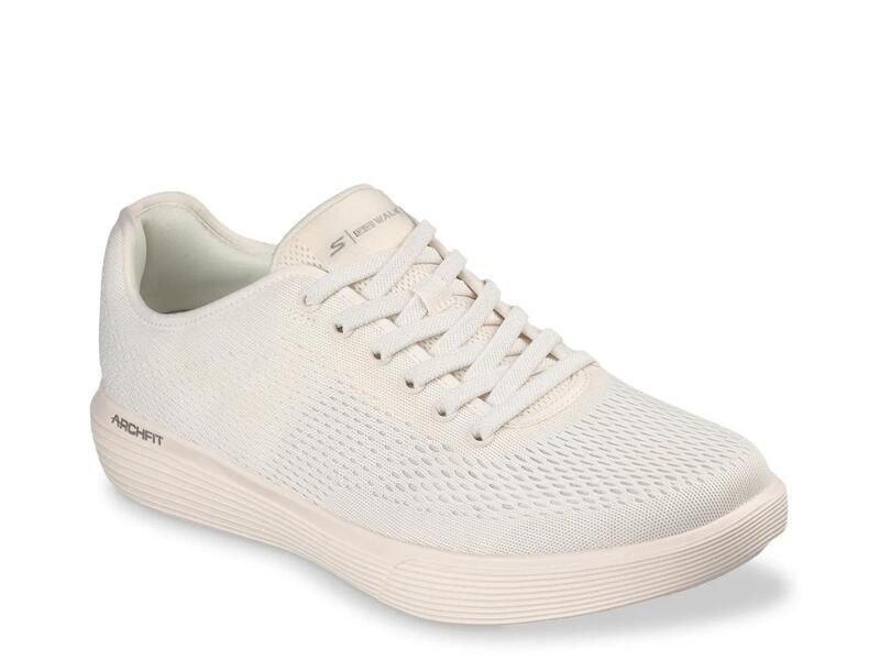 スケッチャーズ メンズ シューズ スリッポン・ローファー スニーカー SkechersGo Walk Arch Fit Commuter Madrid SlipOn Sneaker Off White