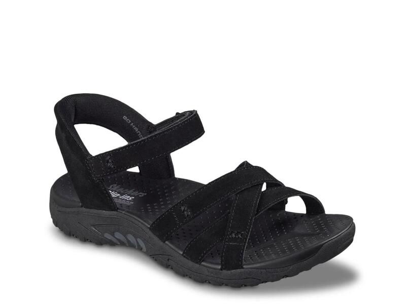 スケッチャーズ レディース シューズ サンダル SkechersHands Free Slipins Reggae Natural Poise Sandal Black ブラック