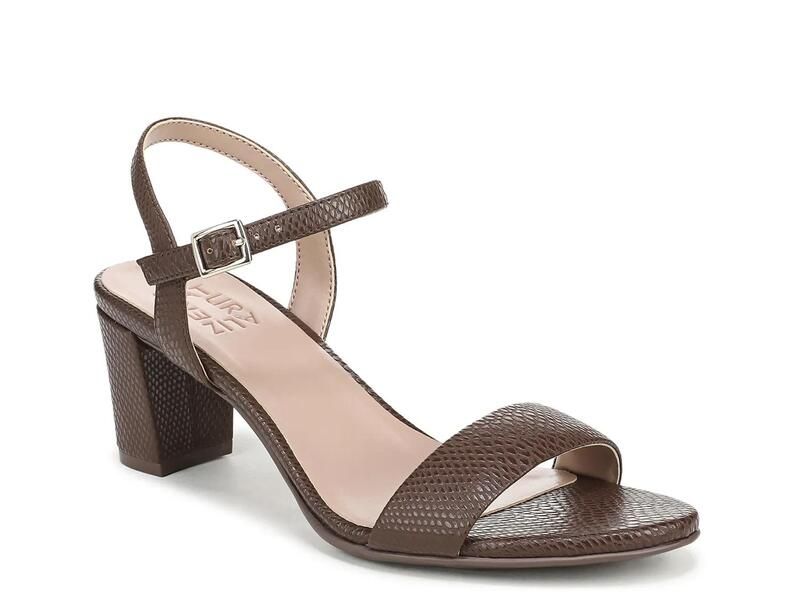 ナチュライザー レディース シューズ サンダル NaturalizerBristol Sandal Chocolate Snake Printextured Synthetic チョコレート
