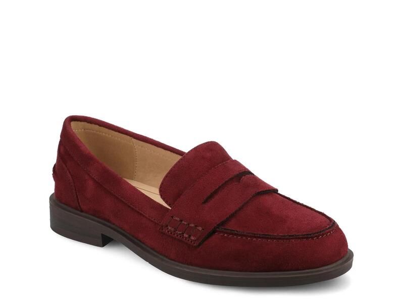 ジャーニー レディース シューズ スリッポン・ローファー JourneeBrooks Loafer Burgundy バーガンディ
