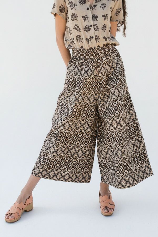 エース アンド ジグ レディース ボトムス レギンス ミディ Ace Jig Jo Midi Wide Legged Culottes Yesterday