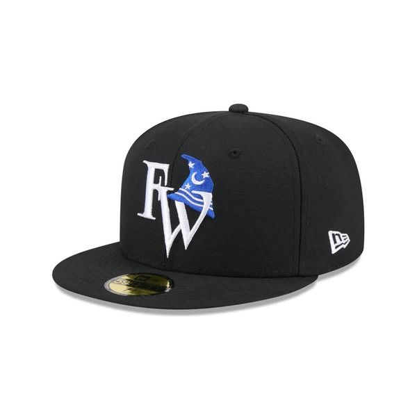 ニューエラ メンズ アクセサリー 帽子 キャップ MensNew Era Black Fort Wayne TinCaps Theme Nights 59FIFTY Fitted Hat Black