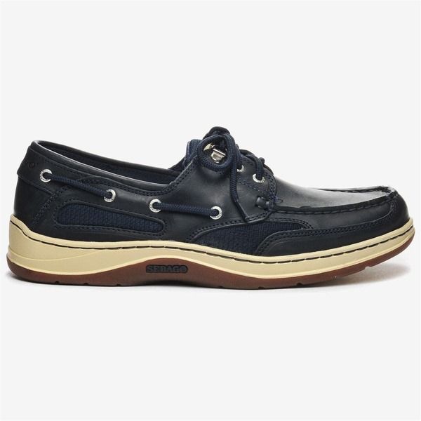 セバゴ メンズ シューズ スリッポン・ローファー Sebago Clovehitch II Fgl Waxed Boat Shoes Blue Navy ネイビー