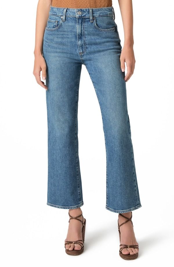 ペイジ レディース ボトムス デニムパンツ ブーツカット ハイウエスト アンクル ブーツ ジーンズ PAIGE Stevie High Waist Ankle Bootcut Jeans Exposi