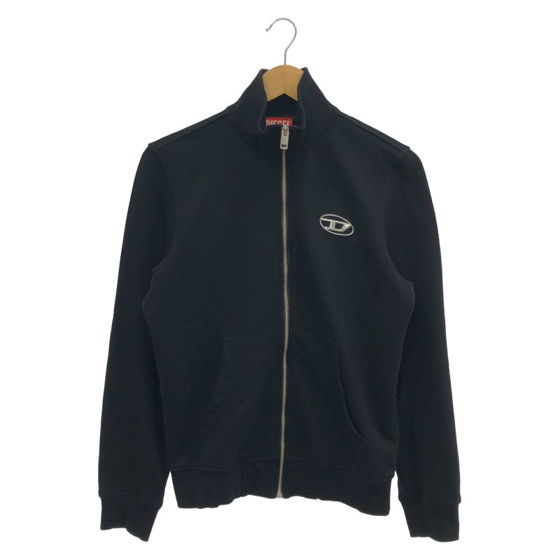 【中古】DIESEL ジップアップスウェット 黒 XS[66][240066188425]